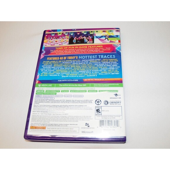 Just Dance 2017 (Microsoft Xbox 360, 2016) For the Kinect Rated E-10+ Everyone - Picture 2 of 2
